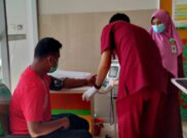 Suntik Vitamin Persiapan Berangkat Peparnas XVI Papua 2021